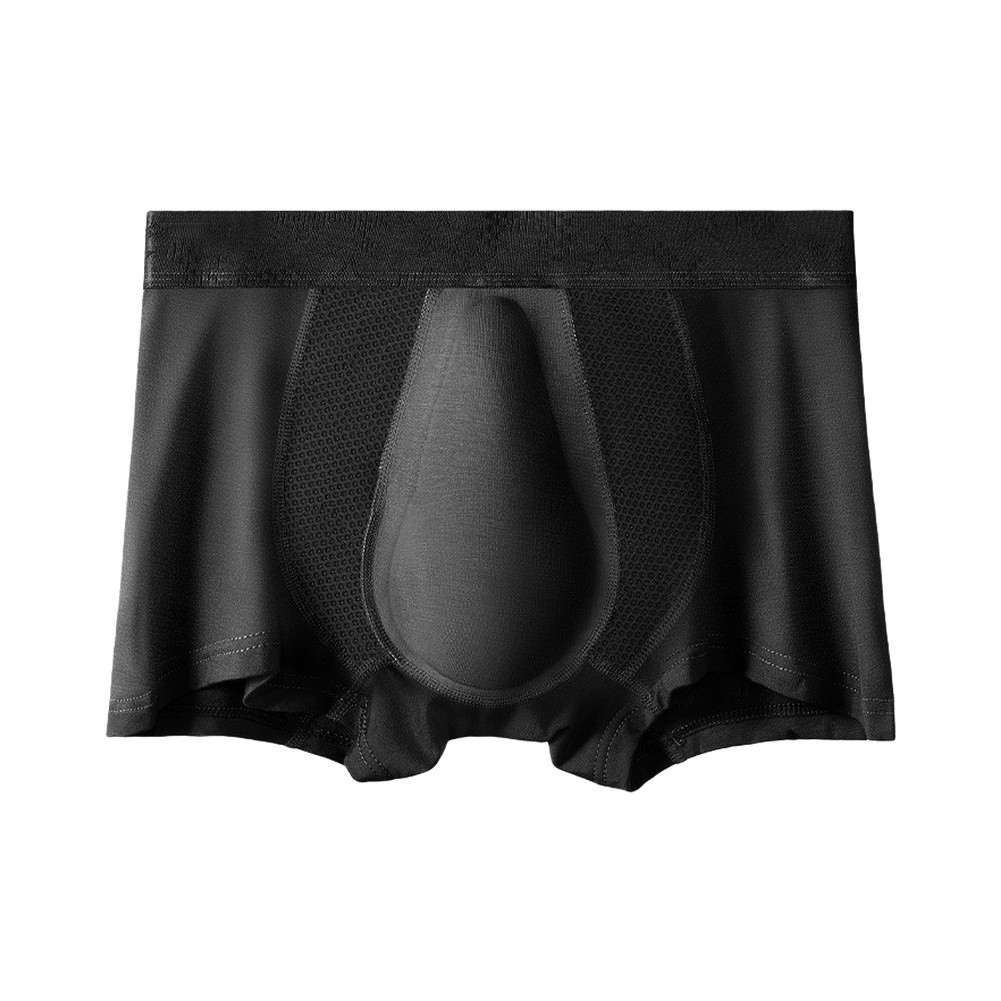 Pouch Boxer Pouch - กางเกงบ็อกเซอร์ชายทรง 3D U Convex พร้อมกระเป๋าหน้า ระบายอากาศได้ดี