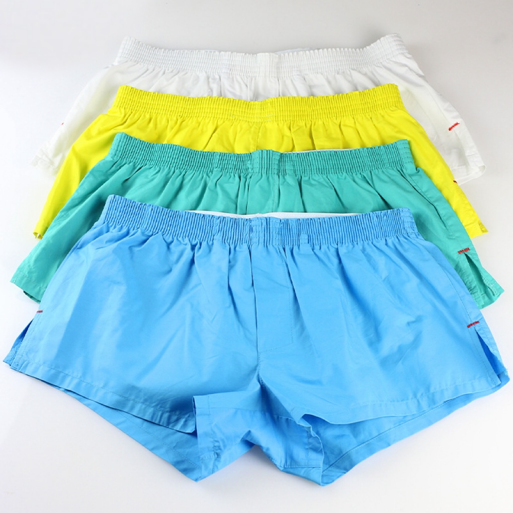 Boxer Brief Pack Cotton - บ็อกเซอร์ผ้าฝ้ายผู้ชาย 1 แพ็ค - ทอระบายอากาศไม่ยืด -