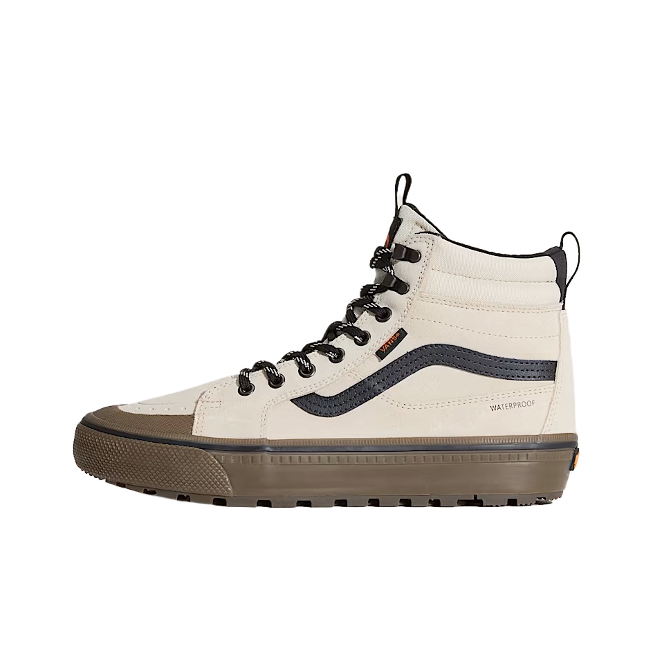 Vans Shoes Sk8-Hi - รองเท้าสเก็ตบอร์ด Vans Sk8 Hi หนังและหนังกลับ รุ่น