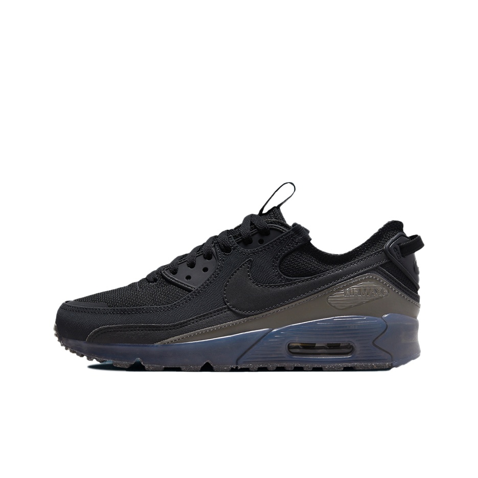 Nike Shoes Air Max 90 - ไนกี้ แอร์แม็กซ์ 90 โลว์ท็อป รองเท้าวิ่งลำลองสำหรับผู้ชาย สีดำ