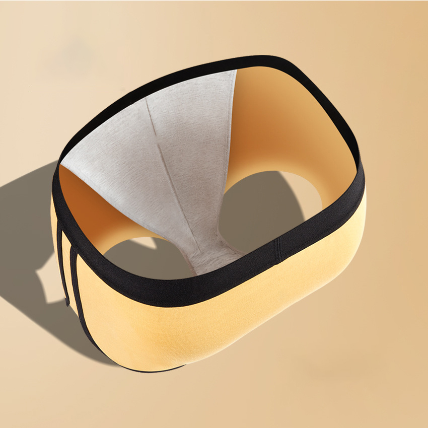 Pouch Boxer Pouch - ผู้ชายเซ็กซี่ Modal หลวม Arrow กางเกงชุดชั้นในเปิด Crotch