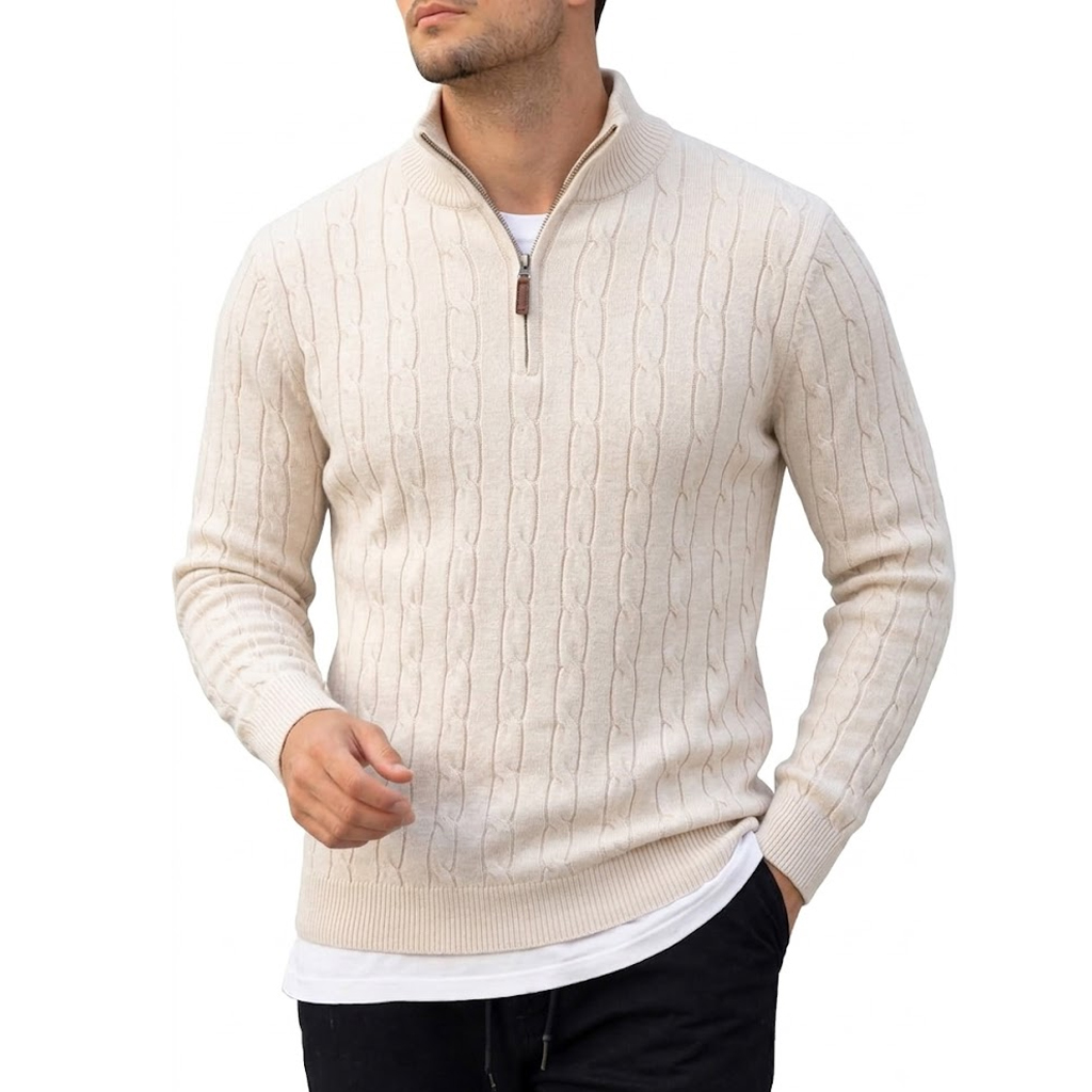 เสื้อโปโลแขนยาวผู้ชายแบบซิปครึ - Thermal Long John บทวิจารณ์และราคา