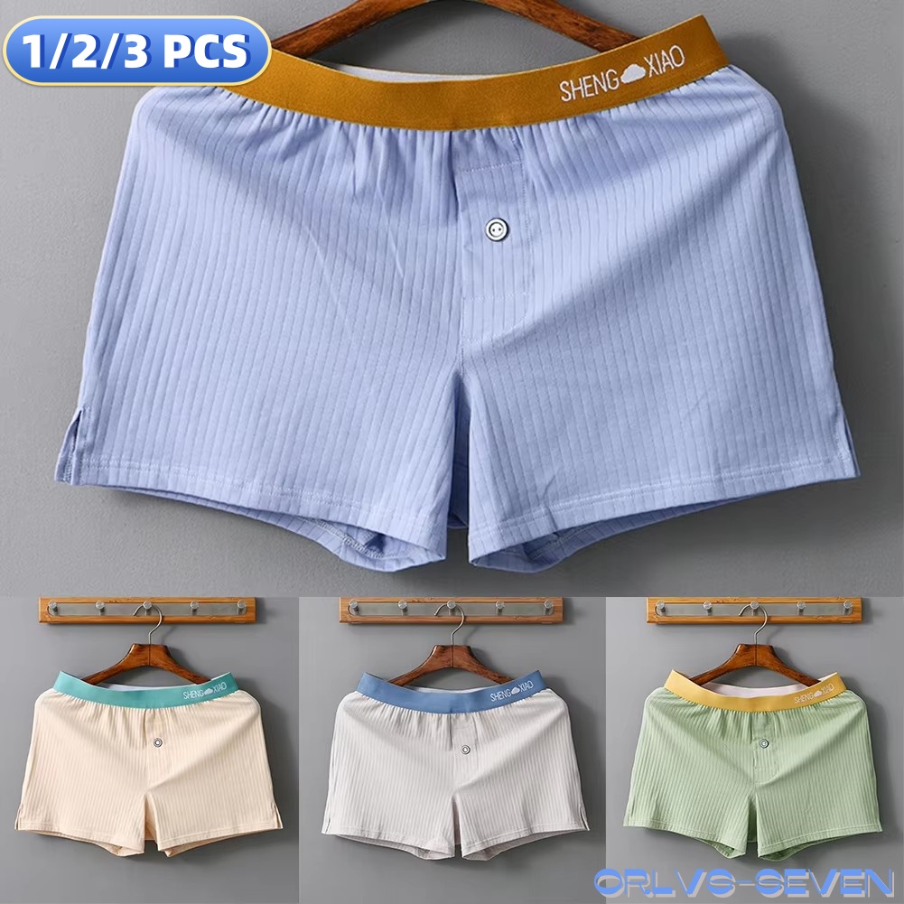 กางเกงในผู้ชาย1/2/3ชิ้น, กางเก - Boxer Brief Pack Cotton บทวิจารณ์และราคา