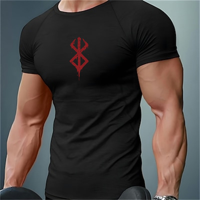 เสื้อยืดคอมเพรสชั่นพิมพ์ลายสำห - Base Layer Top บทวิจารณ์และราคา