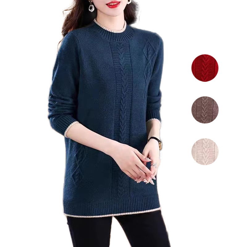 แฟชั่นรอบคอถักจัมเปอร์สําหรับผ - Thermal Long John บทวิจารณ์และราคา